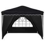Pop-up Partyzelt 288 x 288 x 245 cm Anthrazit Oxford-Stoff
