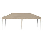 Pop-up Partyzelt 575 x 290 x 245 cm Creme