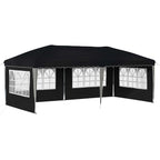 Pop-up Partyzelt 575 x 289 x 245 cm Antrazit
