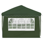 Pop-up Partyzelt 575 x 289 x 245 cm Grün