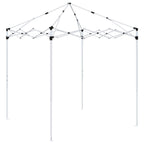 Pop-up Partyzelt 194 x 194 x 245 cm Creme