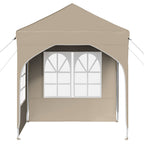 Pop-up Partyzelt 192 x 192 x 245 cm Creme