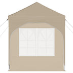 Pop-up Partyzelt 192 x 192 x 245 cm Creme
