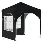 Pop-up Partyzelt 192 x 192 x 245 cm Antrazit