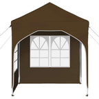 Pop-up Partyzelt 192 x 192 x 245 cm Taupe