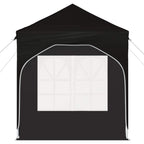 Pop-up Partyzelt 192 x 192 x 245 cm Schwarz