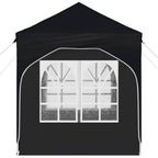 Pop-up Partyzelt 192 x 192 x 245 cm Antrazit