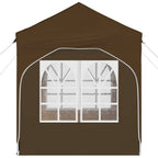 Pop-up Partyzelt 192 x 192 x 245 cm Taupe