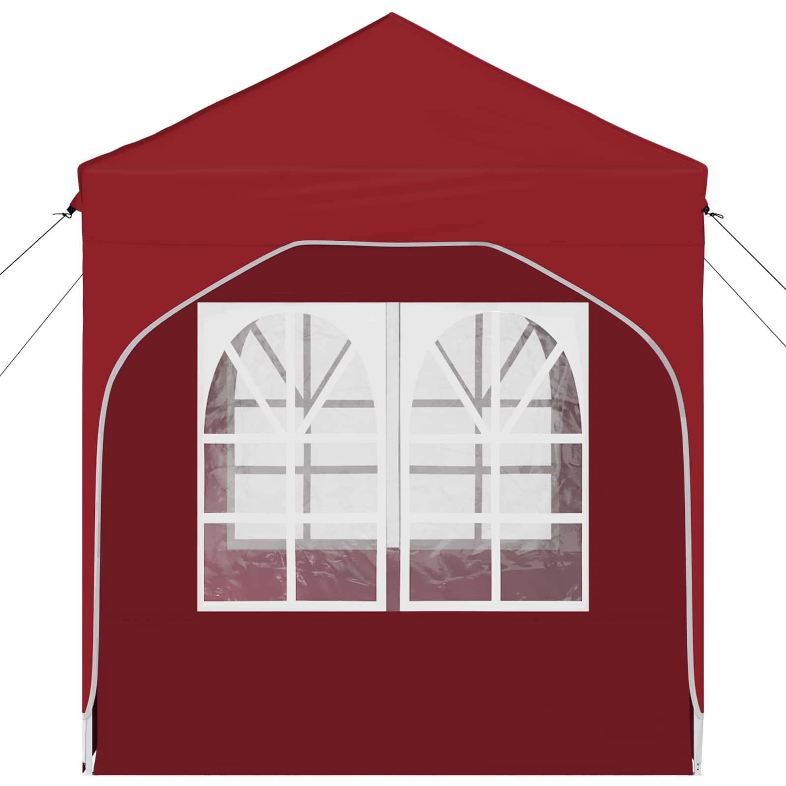 Pop-up Partyzelt 192 x 192 x 245 cm Bordeauxrot