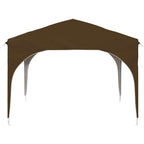 Pop-up Partyzelt 290 x 290 x 245 cm Taupe