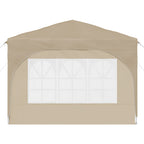 Pop-up Partyzelt 290 x 290 x 245 cm Creme