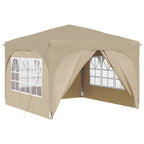 Pop-up Partyzelt 290 x 290 x 245 cm Creme