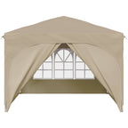 Pop-up Partyzelt 290 x 290 x 245 cm Creme