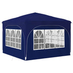 Pop-up Partyzelt 290 x 290 x 245 cm Blau