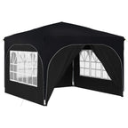 Pop-up Partyzelt 290 x 290 x 245 cm Antrazit