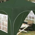 Pop-up Partyzelt 290 x 290 x 245 cm Grün