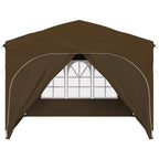 Pop-up Partyzelt 290 x 290 x 245 cm Taupe