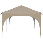Pop-up Partyzelt 575 x 288 x 245 cm Creme Oxford-Stoff