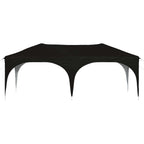 Pop-up Partyzelt 575 x 288 x 245 cm Schwarz Oxford-Stoff