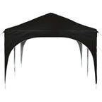 Pop-up Partyzelt 575 x 288 x 245 cm Schwarz Oxford-Stoff