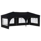Pop-up Partyzelt 575 x 288 x 245 cm Anthrazit Oxford-Stoff