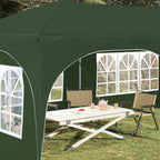 Pop-up Partyzelt 575 x 288 x 245 cm Grün Oxford-Stoff