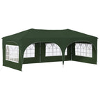 Pop-up Partyzelt 575 x 288 x 245 cm Grün Oxford-Stoff