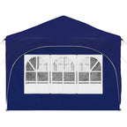 Pop-up Partyzelt 575 x 288 x 245 cm Blau Oxford-Stoff