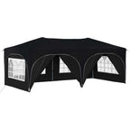 Pop-up Partyzelt 575 x 288 x 245 cm Anthrazit Oxford-Stoff