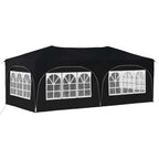 Pop-up Partyzelt 575 x 288 x 245 cm Anthrazit Oxford-Stoff