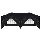 Pop-up Partyzelt 575 x 288 x 245 cm Anthrazit Oxford-Stoff