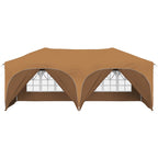 Pop-up Partyzelt 575 x 288 x 245 cm Beige Oxford-Stoff