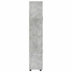 Highboard FLORIN Beton Grau 60 x 35 x 182 cm Holzwerkstoff