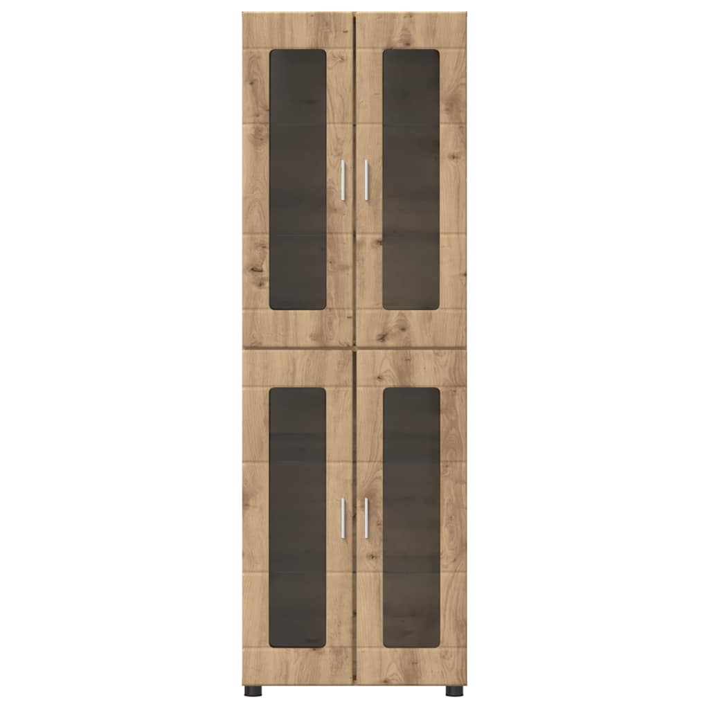 Highboard FLORIN Artisan-Eiche 60 x 35 x 182 cm Holzwerkstoff