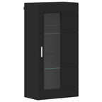 TV-Schrankset mit Schubladen FLORIN 3 pcs Schwarz Holzwerkstoff