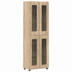 TV-Schrankset mit Regal FLORIN 3 pcs Sonoma-Eiche Holzwerkstoff