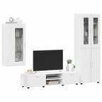TV-Schrankset mit Schubladen FLORIN 3 pcs Weiß Holzwerkstoff
