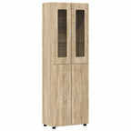 TV-Schrankset mit Regal FLORIN 3 pcs Sonoma-Eiche Holzwerkstoff