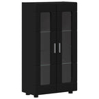 TV-Schrankset mit Schubladen FLORIN 3 pcs Schwarz Holzwerkstoff