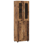 TV-Schrankset mit Schubladen FLORIN 3 pcs Altholz Holzwerkstoff