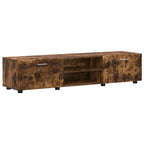 TV-Schrankset FLORIN 3 pcs Geräucherte Eiche Holzwerkstoff