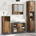 Badezimmermöbel-Set Altholz 35 x 37,5 x 188,5 cm Holzwerkstoff