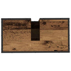 Badezimmermöbel-Set mit Schubladen 3 pcs Altholz Holzwerkstoff