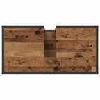 Badezimmermöbel-Set mit Schubladen 4 pcs Altholz Holzwerkstoff