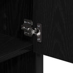 Badezimmermöbel-Set mit Regal 3 pcs Altholz Holzwerkstoff
