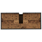 Badezimmermöbel-Set mit Regal 3 pcs Altholz Holzwerkstoff