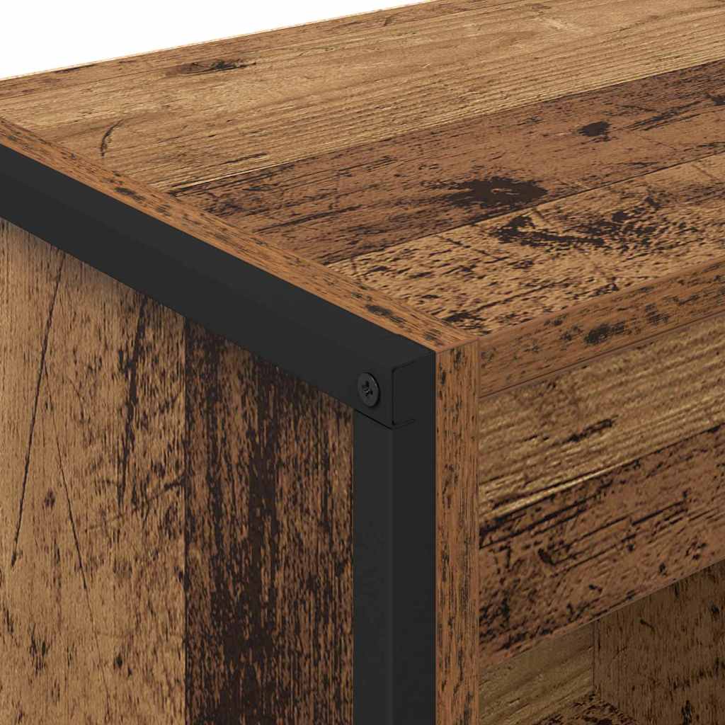 Bücherregal Altholz 40 x 30 x 121 cm Holzwerkstoff