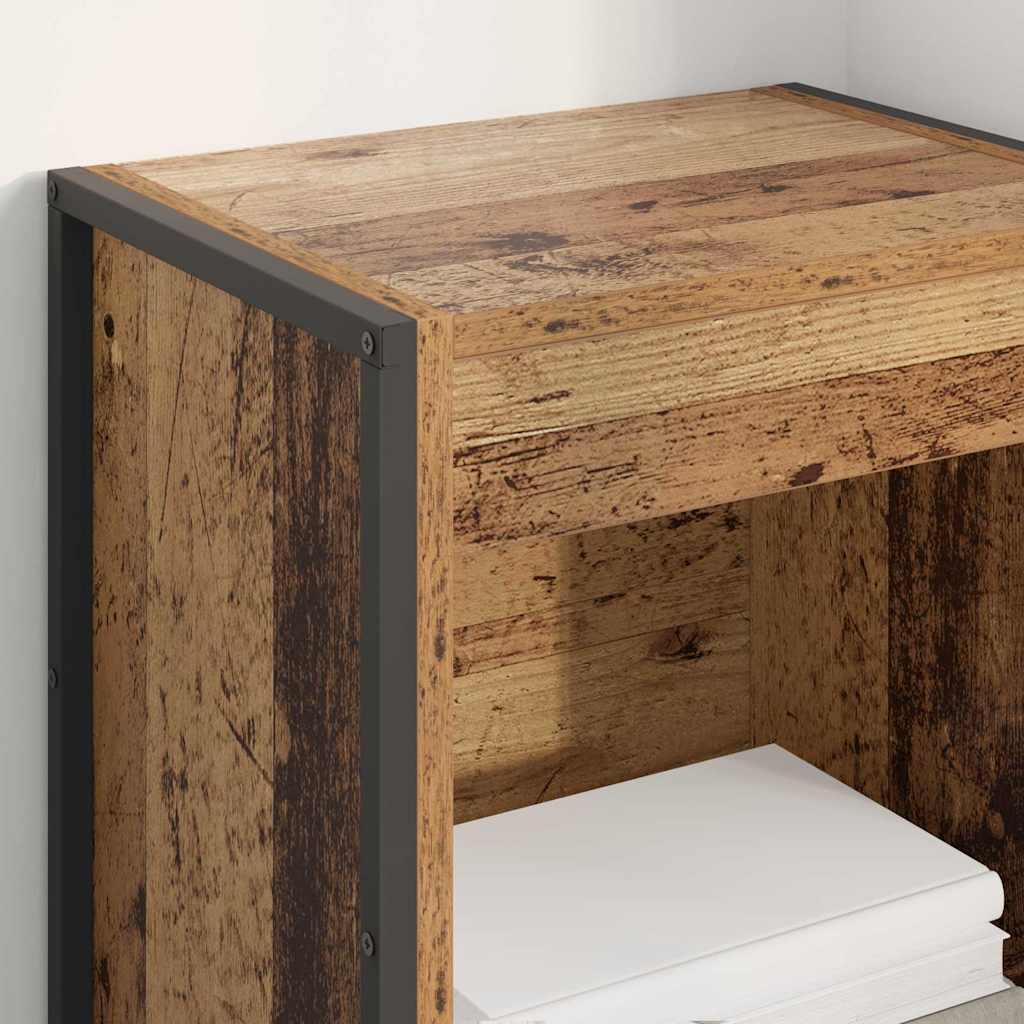 Bücherregal Altholz 40 x 30 x 121 cm Holzwerkstoff