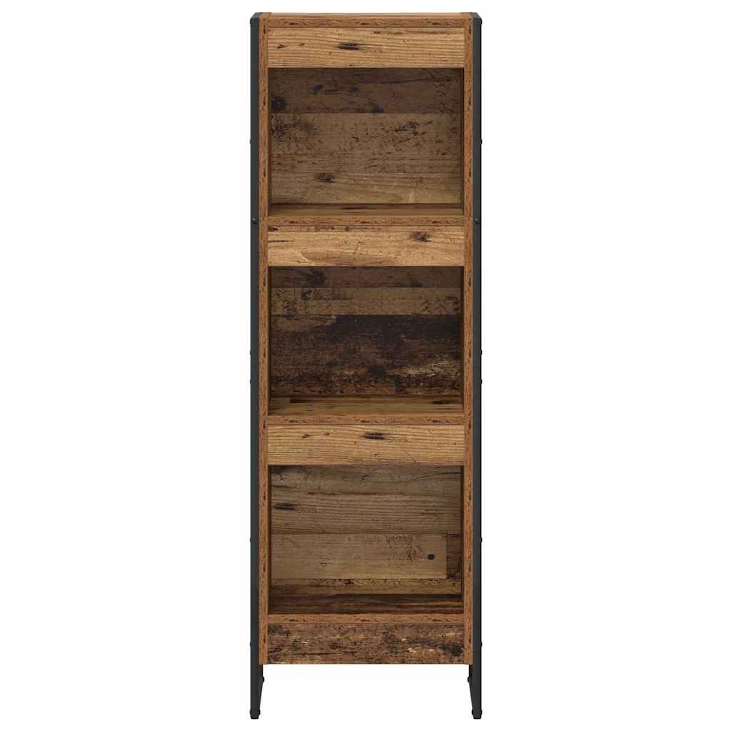 Bücherregal Altholz 40 x 30 x 121 cm Holzwerkstoff