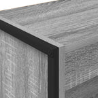 Bücherregal Graues Sonoma 80 x 30 x 86,5 cm Holzwerkstoff